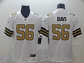 Nike Saints 56 DeMario Davis White Color Rush Limited Jersey,baseball caps,new era cap wholesale,wholesale hats